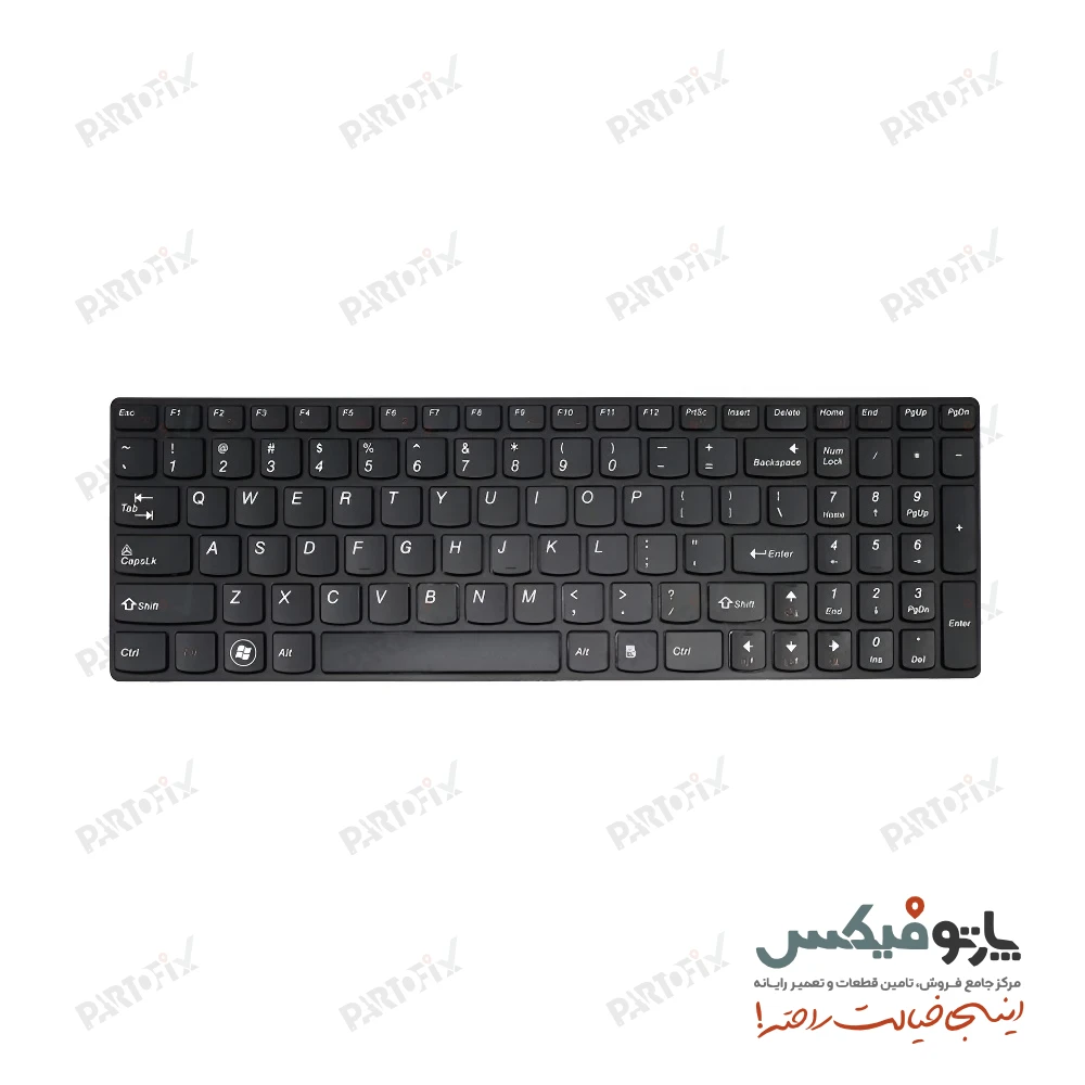 کیبورد لپ تاپ لنوو IdeaPad B570 , Z570